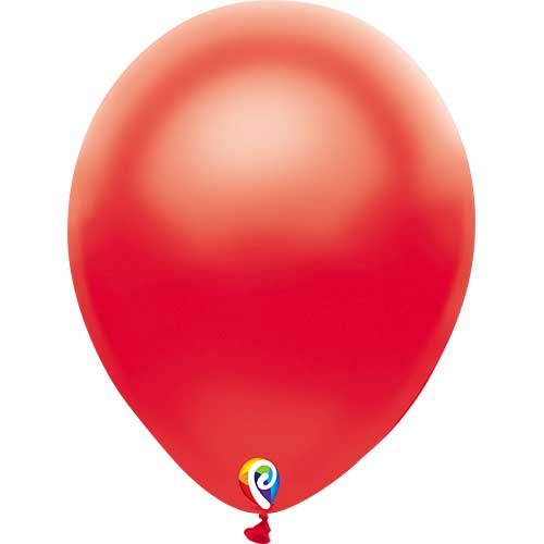 Funsational Balloons Pearl Red 12" 50ct.