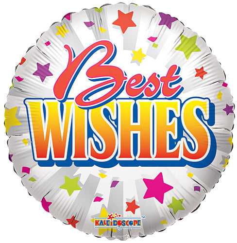 Best Wishes Value Balloons 18"