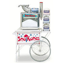 White Sno Kone Cart