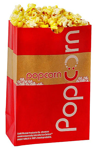 Eco Select Laminated Popcorn Bags Size Selections