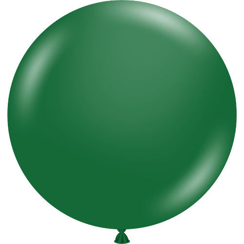 Tuftex Balloons Metallic Forest Green Size Selections