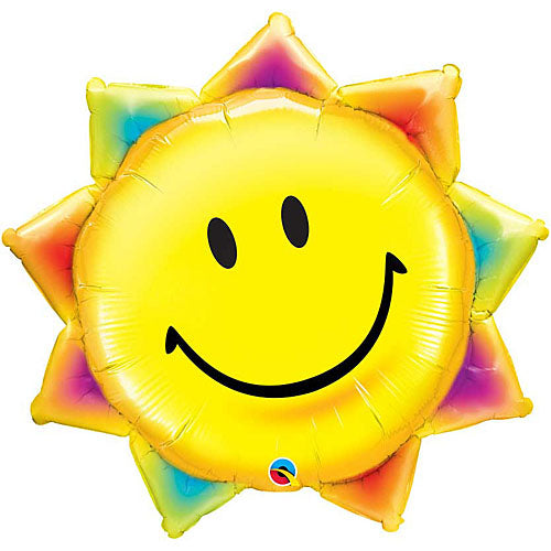 Sunshine Smiley Face Shape Balloons 35"