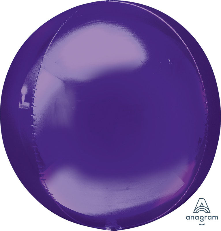Purple Orbz Balloons 15"
