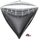 (Closeout) Silver Diamondz Balloons 15" 1pc.