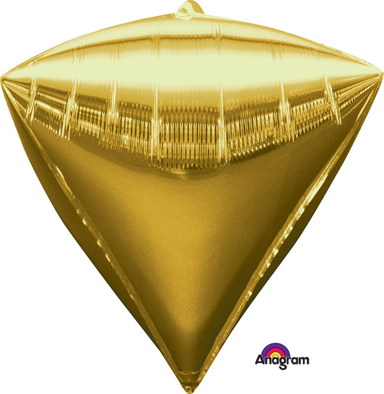 Gold Diamondz Balloons 15"