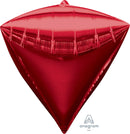 (Closeout) Red Diamondz Balloons 15" 1pc.