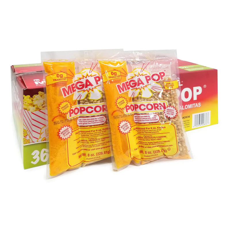 Portion Pack Popcorn Kit For 6oz. Kettle