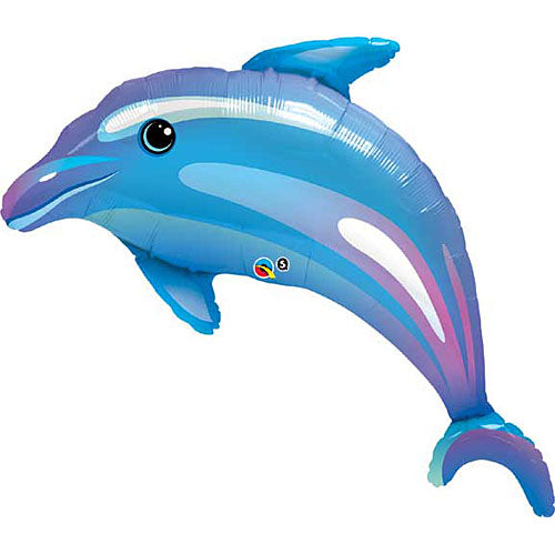 Delightful Dolphin Shape Balloons 42"