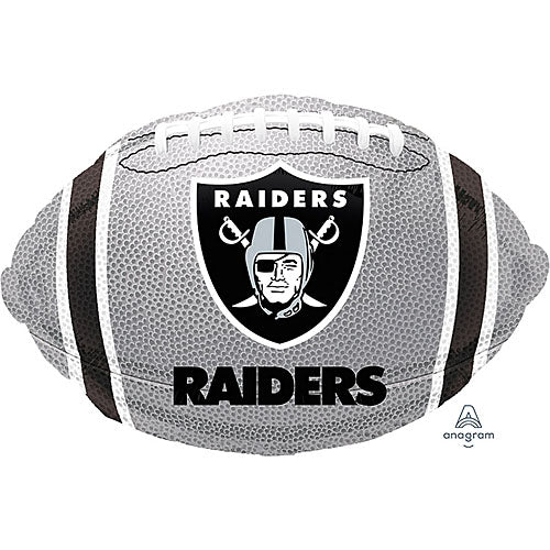 Raiders Football Shape Balloons 18"