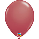 (Closeout) Qualatex Balloons Cranberry 5"