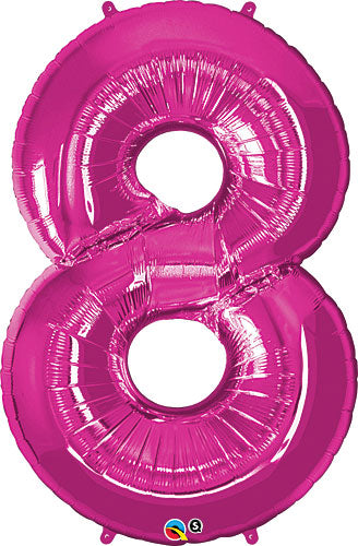 Number 8 Balloons
