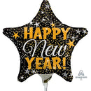 Air Fill New Year Confetti Balloons 9"