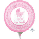 Tiny Bundle Pink Balloons 4in.