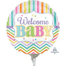 Welcome Baby Balloons 4in.