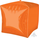 (Closeout) Orange Cubez Balloons 15"