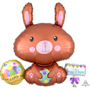 Easter Bunny Multi Balloons 29"