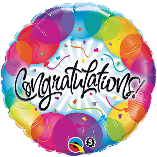Congratulations Balloons 18"