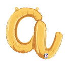 Script Letter A Balloons 14"
