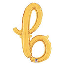 Script Letter B Balloons 24"