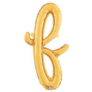 Script Letter F Balloons 24"