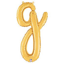 Script Letter G Balloons 24"
