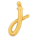 Script Letter J Balloons 24"