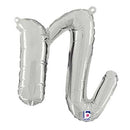 Script Letter N Balloons 14"