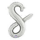 Script Letter S Balloons 14"
