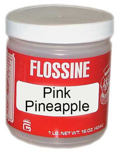 Pink Pineapple Cotton Candy Flossine