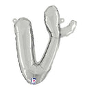 Script Letter V Balloons 14"