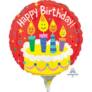 Birthday Candles Balloons 4in.
