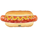Mighty Hot Dog Shape Balloons 34"