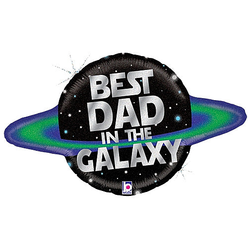 Father's Day Galactic Dad Balloons 31"