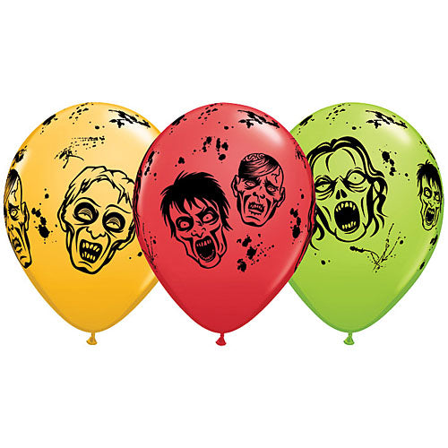 (Closeout) Qualatex Balloons Zombies 11"