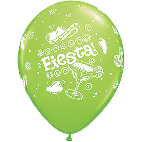 (Closeout) Qualatex Balloons Fiesta Assortment 11"