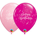 (Closeout) Qualatex Balloons Birthday Shining Star 11"
