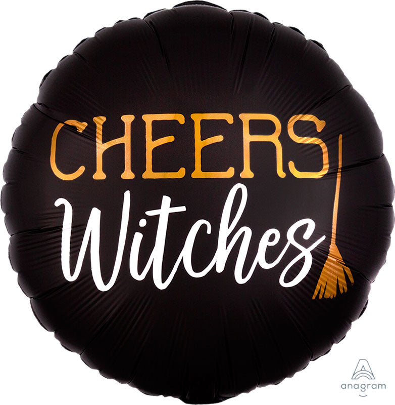 Satin Cheers Witches Balloons 18"