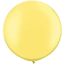 (Closeout) Qualatex Balloons Pearl Lemon Chiffon Size Selections