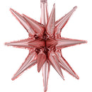 Rose Gold Magic Star Balloons in 2 Sizes