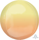Yellow Orange Ombre Orbz Balloons 15" 1pc.