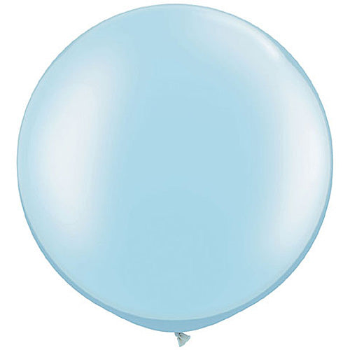 Qualatex Balloons Pearl Light Blue Size Selections