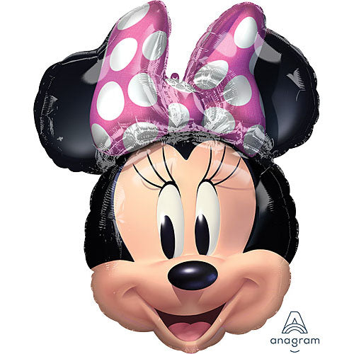 Minnie Mouse Head Shape Balloons 26"