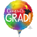 Colorful Grad Balloons 4"
