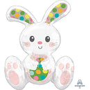 Sitting Easter Bunny Balloons 20"