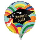 Grad Rainbow Balloons 4"