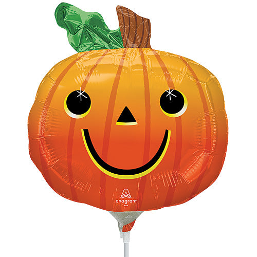 Smiley Pumpkin Mini Shape Balloons