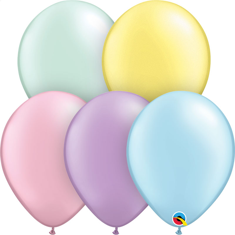 Qualatex Balloons Pearl Pastel Assortment Size Selections