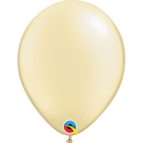 Qualatex Balloons Pearl Ivory Size Selections