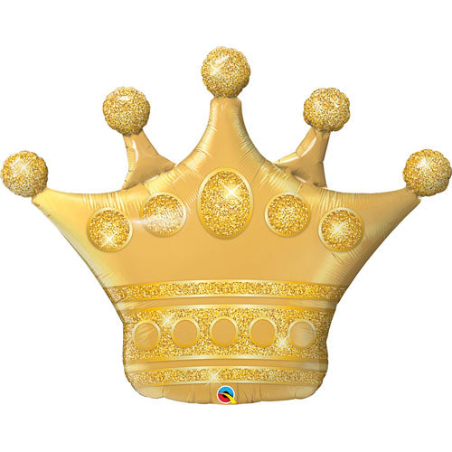 Golden Crown Balloons 41in.