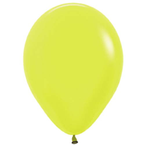 Sempertex Balloons Neon Yellow Size Selections